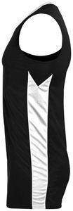 Uniforme de Baloncesto de Primera Calidad, Camiseta Blanca Sublimada 100% Poliéster, Antibacteriana, Transpirable, de Secado Rápido, Sin Mangas, Económica - Product Image 3