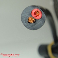 Cable de Altavoz Profesional de 2.5mm2, Cobre OFC Sin Blindaje, 600V, 100m de Longitud, Revestimiento de PVC, RoHS