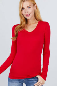 Camisetas de manga larga con cuello en V para mujer, material de alta calidad y métodos de impresión personalizados, novedad - Product Image 3