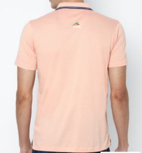 Camiseta de hombre 100% algodón al por mayor marca personalizada para polo con estampado manga corta diseño liso - Product Image 2