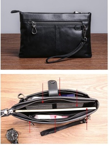 <b>Men</b> Laptop <b>Bag</b> Genuine Leather Computer Office <b>Shoulder</b> <b>Bag</b> <b>Men</b> <b>S</b> <b>Bag</b> Handbag Crazy Horse Leather Briefcase ATO-0044 - Product Image 3