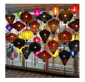 Linterna de seda de luz nocturna-linterna de tela de Vietnam (0084587176063 WS Sandy) - Product Image 1