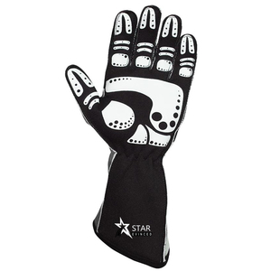 Venta al por mayor de guantes de carreras personalizados de dedo completo, guantes antideslizantes universales de color personalizado para deportes, guantes de carreras Go Kart, guantes de deporte - Product Image 2