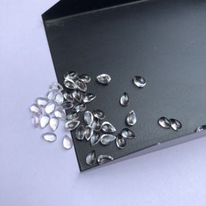 ลูกแพร์คริสตัลธรรมชาติ4มม. 6มม. จากผู้ผลิตออนไลน์ในราคาขายส่ง - Product Image 1