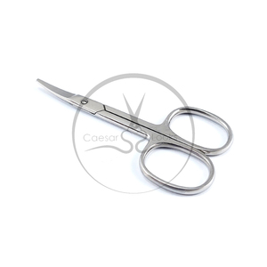 Tijeras de manicura para bebés, de 9 CM puntas romas, acero inoxidable, cuchilla curva, venta al por mayor - Product Image 6
