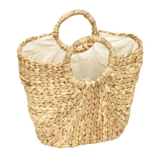 Eco friendly best seller high- quality water hyacinth bag water hyacinth products lady bags made in Vietnam