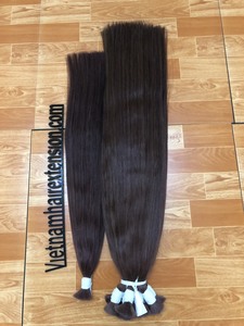 Extensions de cheveux vierges Remy en vrac les plus vendues, style lisse et ondulé, origine Vietnam - Product Image 6