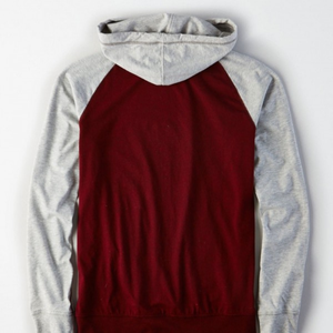 Pull à capuche décontracté personnalisé pour hommes 100% coton et polyester French Terry avec manches Reglan pour l'automne - Product Image 5