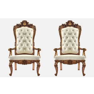 Chaises de mariage Royal avec capuche, ensemble de chaises de mariée anglaise, nouvelle collection - Product Image 1