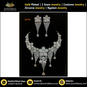 Dernier ensemble de collection de bijoux africains en laiton et cuivre de créateur pour cadeau d'anniversaire de fiançailles de fête de mariage - Product Image 5