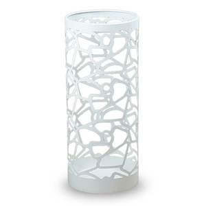 Porte-parapluie rond de haute qualité, support de parapluie en fer fait à la main, blanc, forme et taille personnalisées, fabricant - Product Image 4