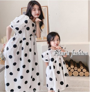 Vestido bohemio de verano para madre e hija, traje a juego para la familia, para niñas pequeñas - Product Image 3