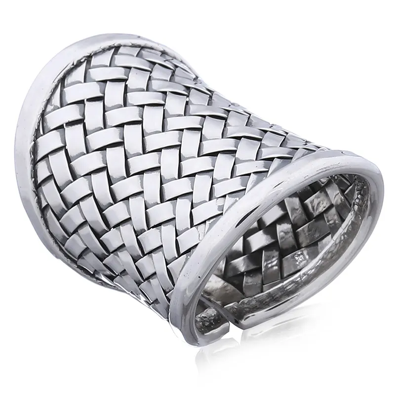 Weave Thai Hill Tribe 925 Silver Ring