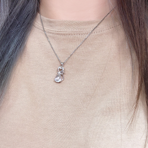 Collier en argent Sterling 925, bijoux blancs - Product Image 2