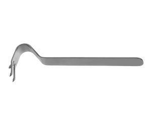 Retractor de Mentón Dental Manual Obwegeser de 16 cm, Material de Acero Plateado - Product Image 4