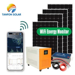 Tanfon Nouveau produit <span class=keywords><strong>énergies</strong></span> <span class=keywords><strong>renouvelables</strong></span> AC 500W photovoltaïque complet kit de système solaire pour la maison - Product Image 1