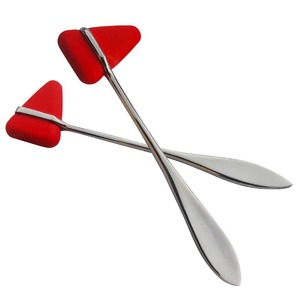 Martillo de reflejos de acero inoxidable manual de 20cm para pruebas de reflejos superficiales/cutáneos - Product Image 6