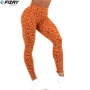 2021 dernier Logo personnalisé femmes taille haute Leggings de gymnastique Squat preuve Fitness porter pour Yoga entraînement course - Product Image 5
