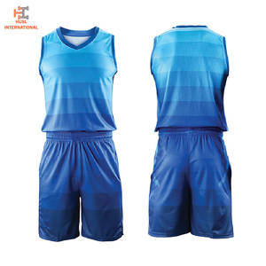 Maillot de basket-ball à quantité minimale de commande bas personnalisé ensemble d'uniformes d'équipe costume pour enfant vêtements de basket-ball chemises et shorts uniformes de basket-ball - Product Image 5