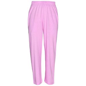 Nouveauté Pantalon de survêtement en molleton 100% coton à jambe droite pour femme avec logo personnalisé Style streetwear - Product Image 5