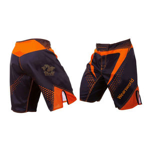 Pantalones Cortos de MMA Unisex de Compresión Deportiva Personalizados por Sublimación, Fabricados en Pakistán, Tejido de Microfibra, Spandex/Poliéster - Product Image 2