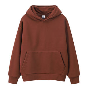 2023 Unisex personalizado 100% algodón cuello redondo sudadera de gran tamaño capucha pulóver liso XL Digital impreso 3D para ropa de otoño - Product Image 1