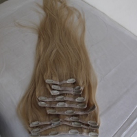 Extensions à clipser 100% Cheveux Vierges, Élégantes et Pratiques, Ondulation Naturelle, Double Trame Machine, Trame Effet Peau, Cheveux Russes Remy Vietnamiens, Abordables