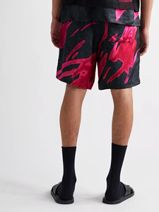 Short en maille pour homme Motif Paisley Imprimé Casual Sport Quarter Trunks Street Fashion Au-dessus du genou Design Shorts - Product Image 2