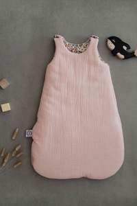 95% viscose (d'eucalyptus) 5% spandex maillot simple 220 GSM sac de couchage pour bébé tog 1.5 double couche sac de couchage pour bébé - Product Image 2