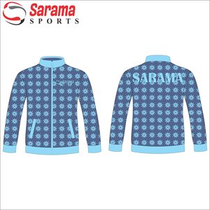 Coupe-vent personnalisé en polyester pour hommes, veste de sécurité au travail décontractée avec col en fourrure imprimée - Product Image 3