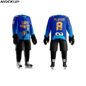 Nuevo Uniforme de Hockey Personalizado Unisex 2025, Talla Grande, Económico, Impresión Digital, Uniforme de Equipo, Precio OEM, Logotipo Personalizado - Product Image 2