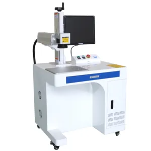 Fiber Laser Marking Machine for Sale Metal Laser Engraving Machine Stainless Steel 20W 30W 50W Ss Aluminum Metal Plastic Pulsed