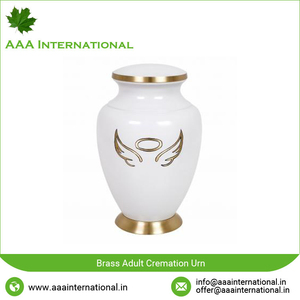 Urnas Funerarias de Latón Estilo Americano para Adultos, Marca AAA International, de la India, en Oferta - Product Image 4
