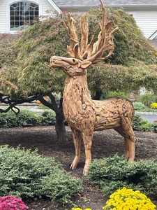 Sculpture de cheval en bois flotté - Product Image 4