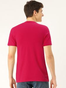 เสื้อยืดผ้าฝ้าย100% พิมพ์ลายโอเวอร์ไซส์สำหรับผู้ชายแห้งเร็วเสื้อ180สีทึบพิมพ์ซับลิเมชันสำหรับกิจกรรมกลางแจ้ง - Product Image 3