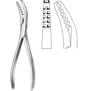 Pince orthopédique Semb 19 cm, instruments chirurgicaux de qualité allemande, en acier inoxydable, forceps de maintien osseux manuel, certifié CE Classe I - Product Image 5