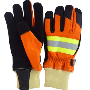 Gants ignifuges en cuir véritable de qualité supérieure, couleur personnalisée, protection de sécurité, logo, étiquette Keven Impex USA 2026 - Product Image 3