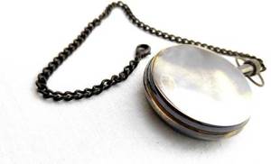 Royal Brass Antique Pocket Gandhi Watch Royal Look Indien Artisanat Cadeau Article 00308 Laiton Laiton Montre De Poche Chaîne CHLW018 - Product Image 5