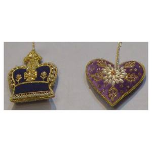 Christmas Hanging Ornament Lovely Heart Shape - Product Image 1