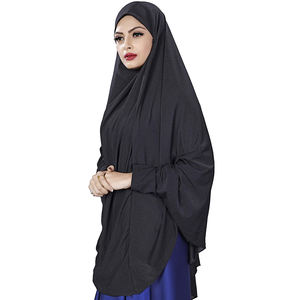 Écharpe hijab extensible en jersey de haute qualité, foulard de tête uni, vente en gros, foulards en coton, châle en mousseline, collection - Product Image 3