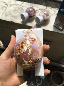 Lámpara de conchas marinas para decoración del hogar, lámpara de artesanía hecha de conchas marinas al mejor precio - Product Image 4