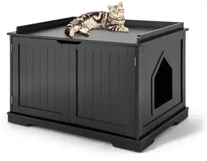 Деревянный Декоративный домик для кошек