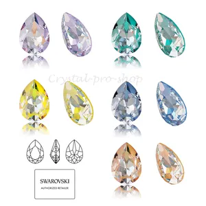 Fancy Stone Delite Teardrop (4320) Crystal Van Swarovski Elements Lak Steentjes