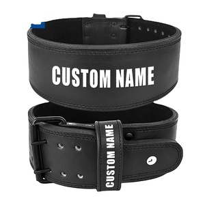 สายรัดพยุงหลังสำหรับออกกำลังกายหนังวัวซ่อน6 "ปรับแต่งได้พร้อมโลโก้และที่ป้องกันฝ่ามือ - Product Image 1