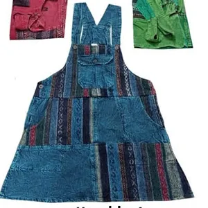 Indian Manufacturer of Cotton Patchwork Hippie Ladies Jumpsuit with Modern Design Available at Export