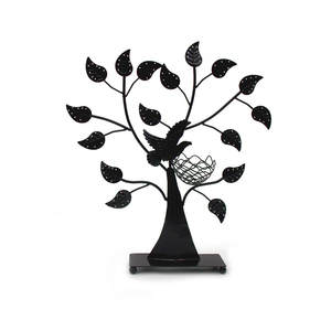 Soporte de joyería en forma de árbol negro, soporte de exhibición de joyería de metal, los más vendidos, modernos - Product Image 1