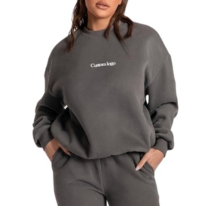 Sudadera con capucha para mujer, de Color contrastante, talla grande, 2022 - Product Image 1