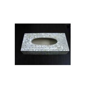 Décoratif Carré Mère de perle Porte-Boîte de Mouchoirs Mère de Perle Tissue Box Cover pour Offre Spéciale produit - Product Image 5