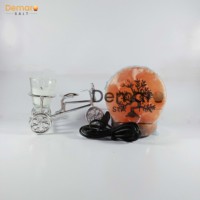Venta al por mayor Top Trending 3D Mini USB lámpara de sal del Himalaya en forma de árbol de la vida hoja de madera personalizada para la decoración del hogar regalo de Navidad