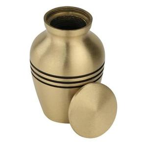 Diseño Funeral Home Latón Cremación Urnas Recuerdo Urna Al por mayor y personalizado brillante pulido - Product Image 1